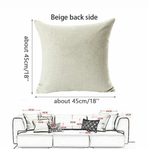 💕💓💗18x18  Cotton Linen Cushions Cover Dad - Picture 2 of 5